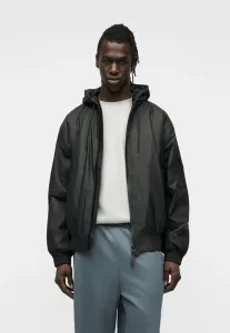 Утепленная куртка-бомбер lohja унисекс Rains, Black
