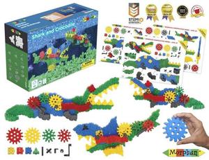 Блоки Gearphun Shark и Crocodile Box — 200 шт. Morphun