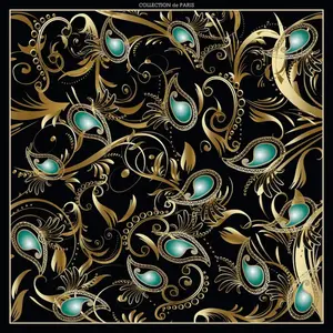 Декоративная подушка queence Орнамент, наволочка без наполнителя, 1 шт. Queence, Bunt + bedruckt