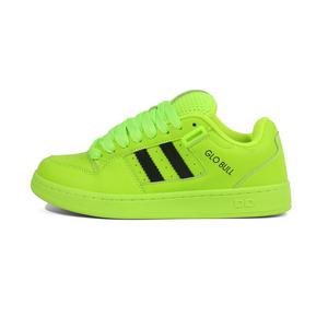 Кроссовки для скейтборда унисекс с низким верхом неоново-зеленый Glo Bull