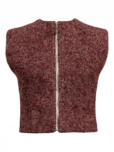 Топ на молнии Remain, красный