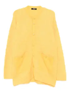 Кардиган с круглым вырезом Undercover, желтый