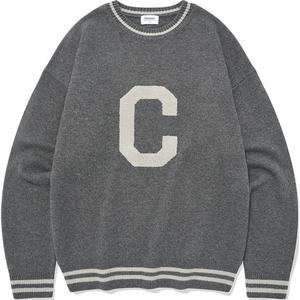 COVERNAT Свитер унисекс серый