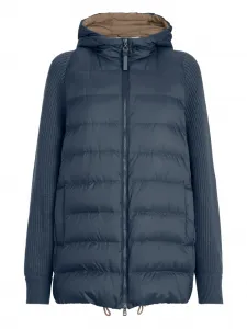 Куртка с капюшоном Brunello Cucinelli, синий