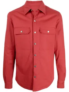 Куртка-рубашка с длинными рукавами Rick Owens, красный