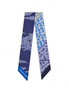 Бандо с принтом Palazzo Ferragamo, синий