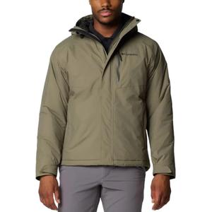 Columbia Мужская куртка Omni-Heat Cascadian Peaks в каменном зеленом цвете, Stone Green