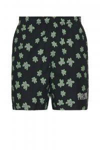 Шорты в цветочный рисунок Pleasures, black