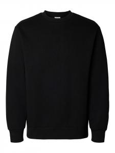 Толстовка Дэн черного цвета SELECTED HOMME