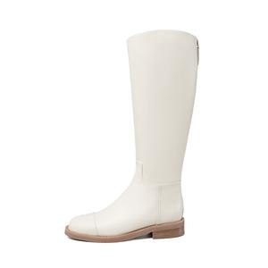 Женские ботинки до колена 3.3см YEARCON, Ecru