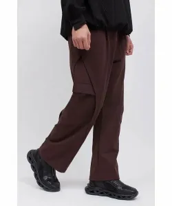 Брюки-карго Slash Wide от Tornado Mart, цвет Dark Brown