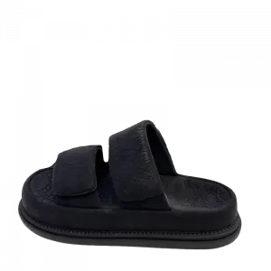 TAFN Женские черные сандалии Slide