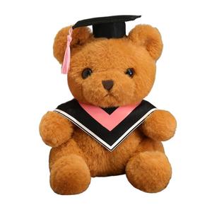 Плюшевый мишка выпускник, мантия бакалавра и докторская шапочка, мультяшная игрушка плюшевый мишка ZOCO