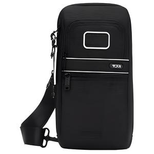 Нейлоновая сумка-слинг через плечо среднего размера мужская черная TUMI