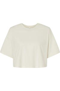 Женская укороченная футболка из джерси BELLA + CANVAS, белый