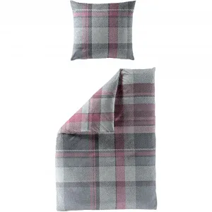 Постельное белье BIERBAUM «Макси», Renforce, 100% хлопок, легкое в уходе, розовый