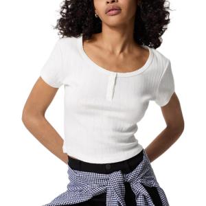 Футболка женская айвори UNIQLO, слоновая кость