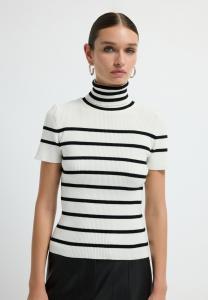 Футболка adL Print T-shirt, Striped Beige/Beige