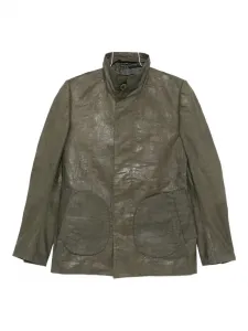 Однобортное пальто Deepti, зеленый