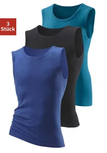 Рубашка H.I.S, без боковых швов, оптимальная посадка, синий