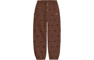 Jacquemus X Swoosh Knit Sweatpants Unisex Surprise Cocoa Color Nike, цвет Surprise cocoa color