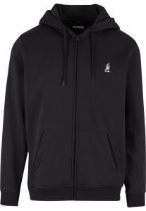 Толстовка с капюшоном на молнии Dangerous DNGRS, черный