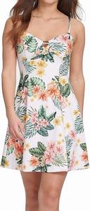 GUESS женское платье A-line, White Multi