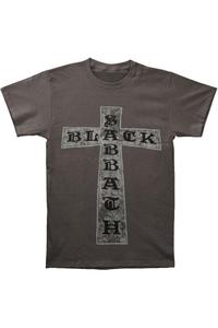Футболка с крестом Black Sabbath, серый