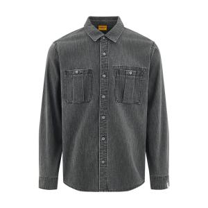 Серая мужская рубашка CAT, серый