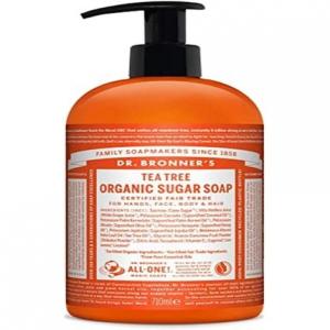 Органическое мыло с чайным деревом и сахаром от Dr. Bronner's 710 мл Dr. Broner's