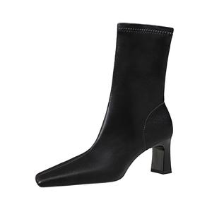 Ботильоны женские черные BIGTREE