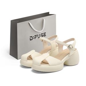 Сандалии с одним ремешком D FUSE SCANDINAVIA женские D:FUSE SCANDINAVIA, Beige