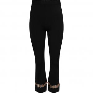 Rabanne украшенные прямые брюки Paco Rabanne, черный