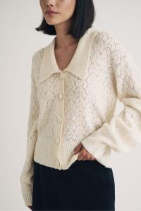 Воротник и ажурный кардиган Nobody's Child Nobody'S Child, бежевый