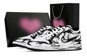 Jordan Винтажные баскетбольные кроссовки Air 1 унисекс низкие белые