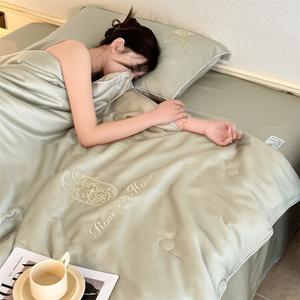 Red Bean Home Textiles Летнее одеяло 150x200 см, цвет In The Name of Love - Eucalyptus Green