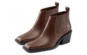 NINE WEST Женские короткие челси высотой 6,3 см в темно-коричневом цвете, цвет Dark Brown