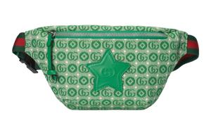 GUCCI Хлопковая сумка через плечо поясная сумка детская сумка зеленая