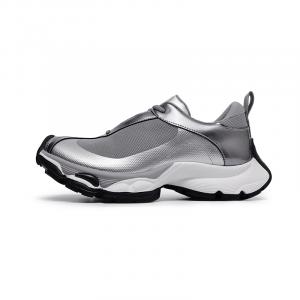 Кроссовки Angelmi с износостойким дышащим покрытием, увеличивающие рост, низкие, массивные, унисекс, серые Angelmix, Gray