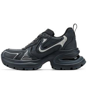 GG-CC GG CC Дышащие утолщенные кроссовки на платформе для увеличения роста женские черные, цвет Black