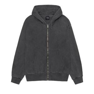 Худи Stussy Pigment Dyed Buana Zip Hoodie, Black