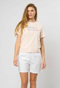 Футболка с принтом HAYA U.S. Polo Assn., розовый