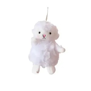 Очаровательная милая кукла-брелок ягненок плюш подвеска 18см высота CHUNTUSHU