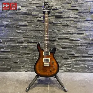 PRS SE Custom 24 2021 - настоящее время - черно-золотой градиент