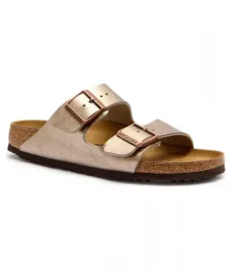 Тапочки Arizona BF narrow fit Birkenstock, коричневый