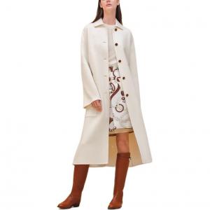 Пальто женское белое Hermes