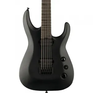 Электрогитара Jackson Pro Plus XT Soloist SLAT HT6 Baritone, накладка из черного дерева, сатиновый черный