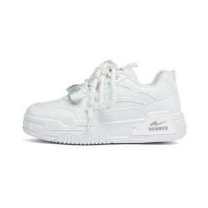 RENBEN Износостойкие и легкие повседневные низкие туфли женские белые