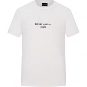 EMPORIO ARMANI Футболка мужская бежево-желтая