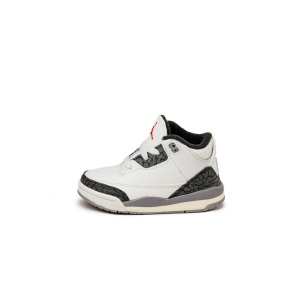 Кроссовки air jordan 3 retro *cement grey* *td* Nike, белый